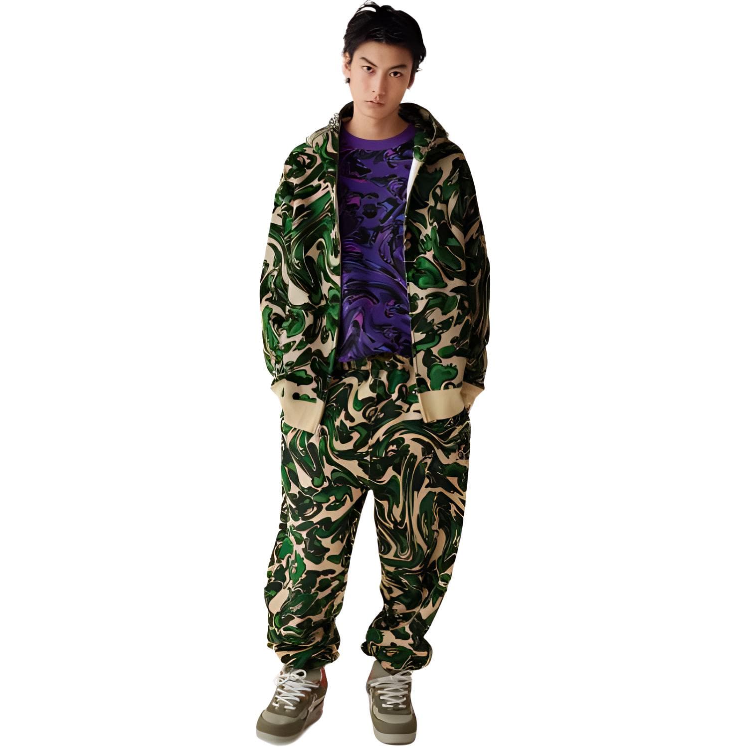 Штаны A BATHING APE FW24 Повседневные брюки Мужские - изображение 3