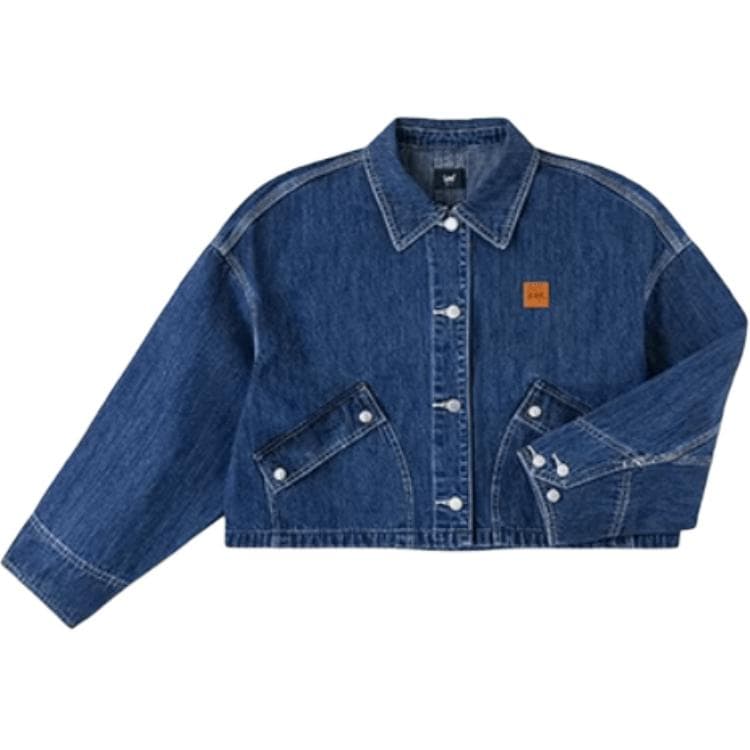 Lee SS26 Medium Dark Blue Women's Denim Jackets - изображение 1