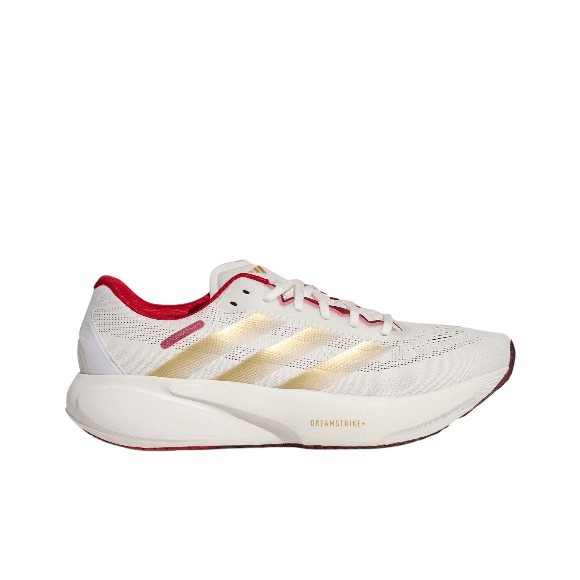Кроссовки для бега Adidas SUPERNOVA RISE 3S Сетчатая ткань Low Топ Повседневные кроссовки для бега Унисекс Ярко-белый - изображение 2