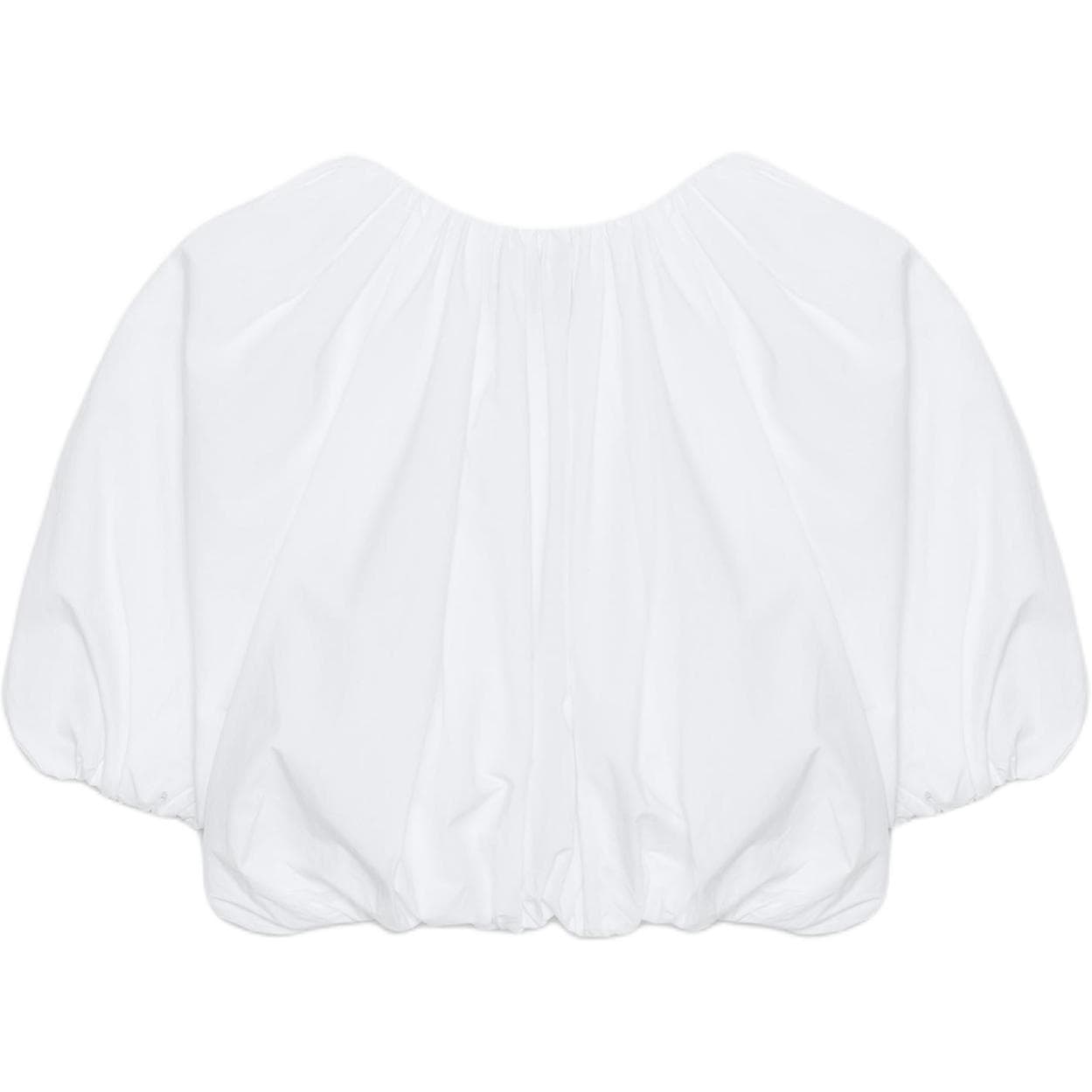 ZARA Белый Женский Короткий Топ - изображение 2