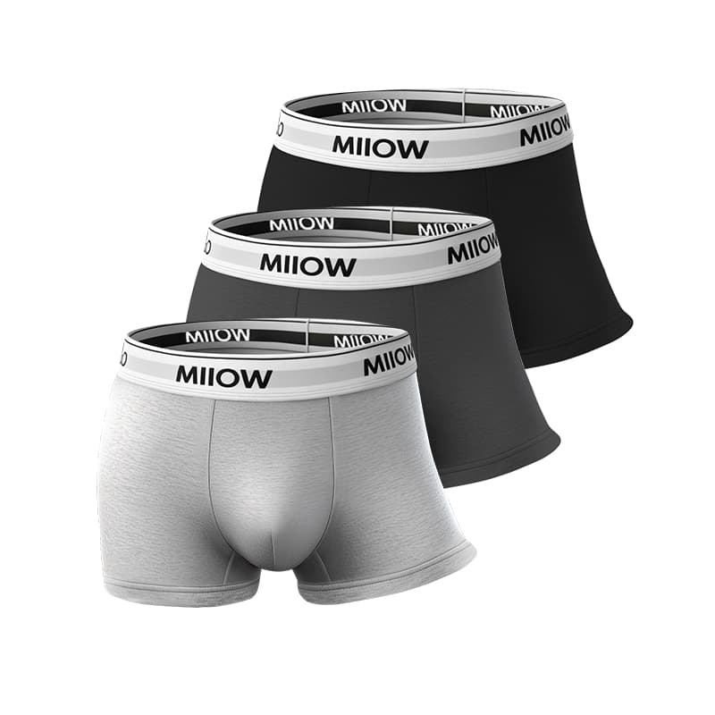 Трусы MIIOW Боксеры Мужские 3 упаковки - изображение 1