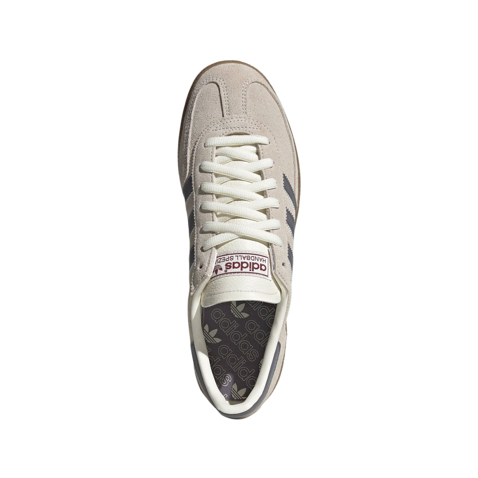 Кроссовки Adidas Originals HANDBALL SPEZIAL Низкие Кроссовки для скейтбординга Унисекс Серые - изображение 4