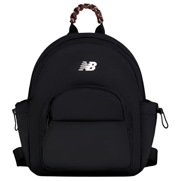 Рюкзак new balance Ткань Рюкзак Женские Черный - изображение 1