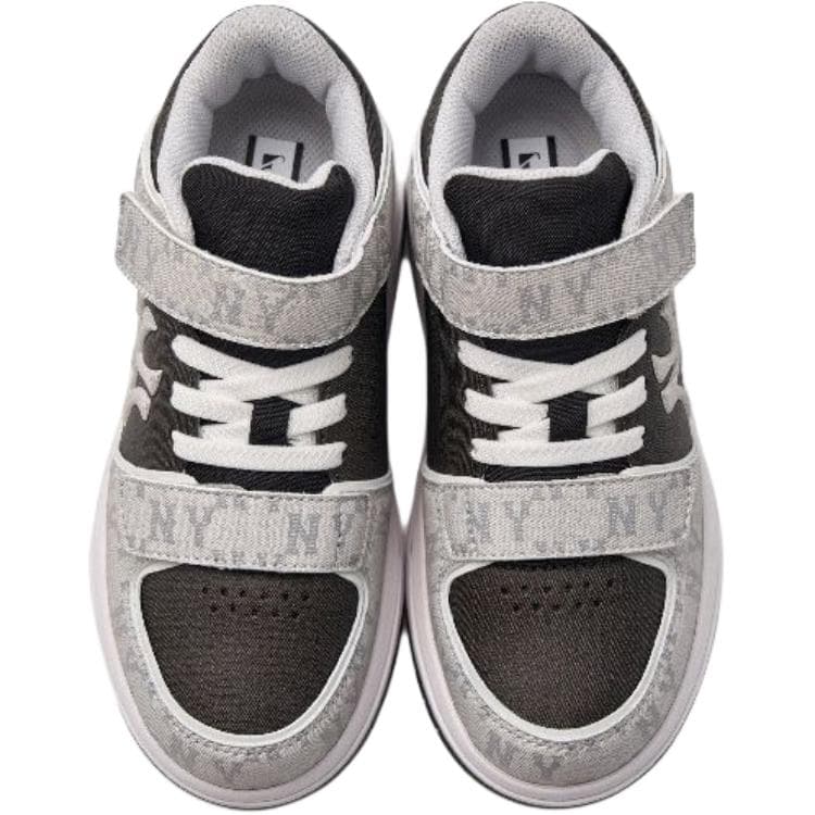 Кроссовки mlb Нью-Йорк Янкис Лоу-топы Kids Lifestyle Shoes Серый черный - изображение 4