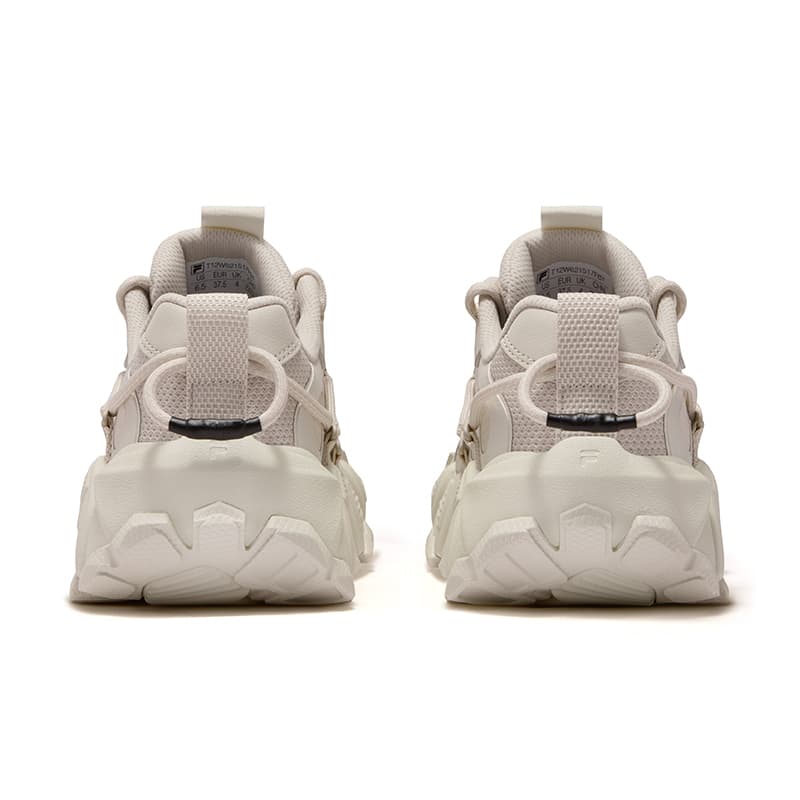 Кроссовки FILA FUSION exocet ii Лоу-топы массивные кроссовки женские Березово-коричневый Тофу Белый - изображение 4