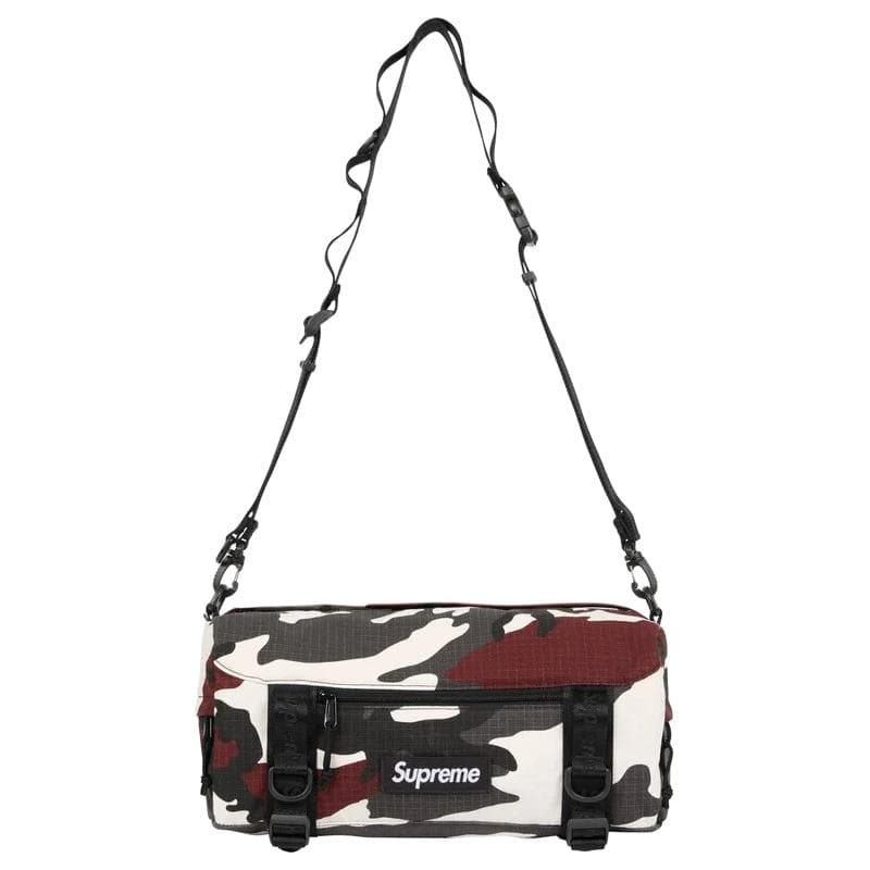 Сумка через плечо Supreme CORDURA® Хлопковая смесь Резистентная к разрыву ткань Сумка через плечо Унисекс Красная Камуфляжная - изображение 2