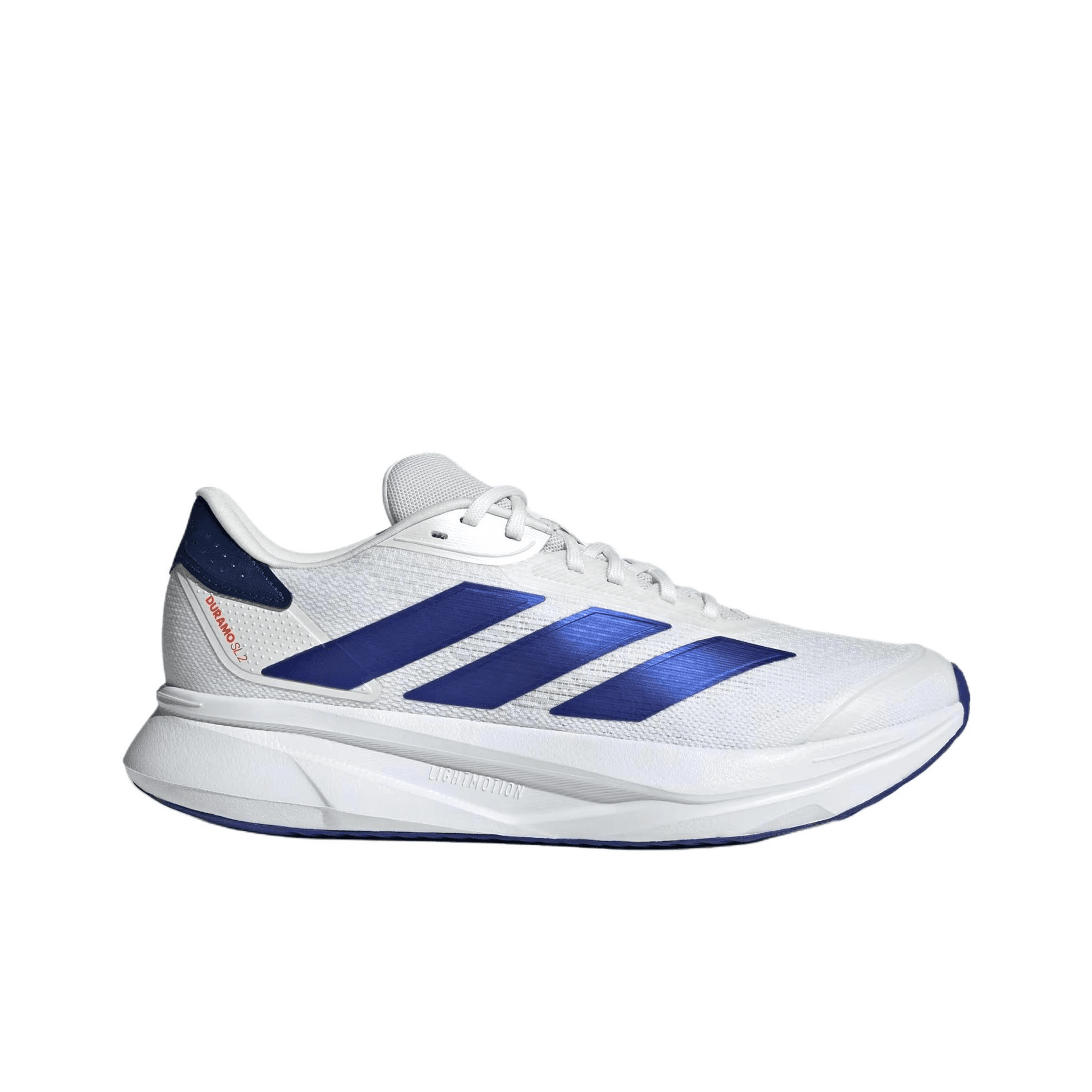 Кроссовки для бега Adidas DURAMO SL 2,0 Ткань Низкие Беговые Кроссовки Унисекс Белые - изображение 2