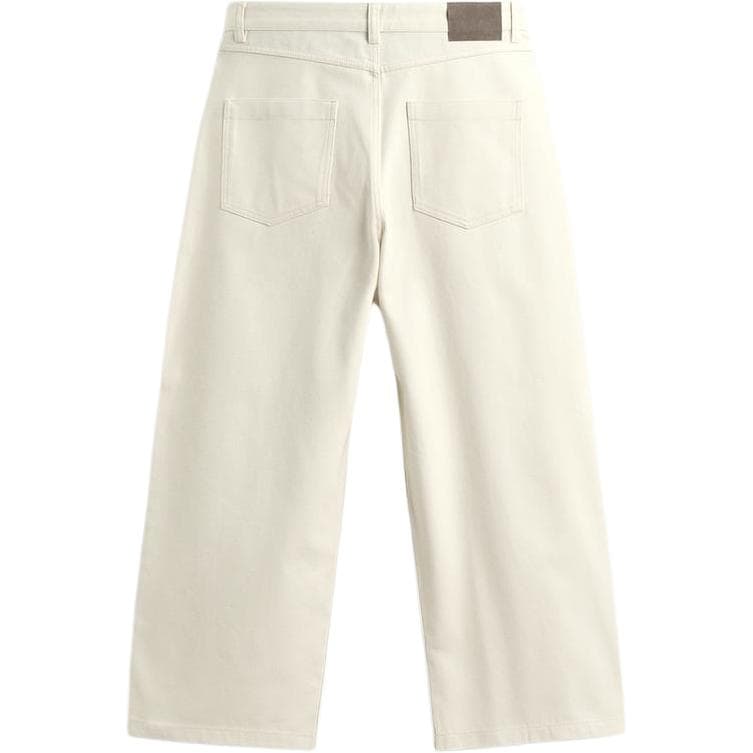 Штаны ZARA Light Beige Unisex Jeans ZARA Светло-бежевые унисекс джинсы - изображение 2
