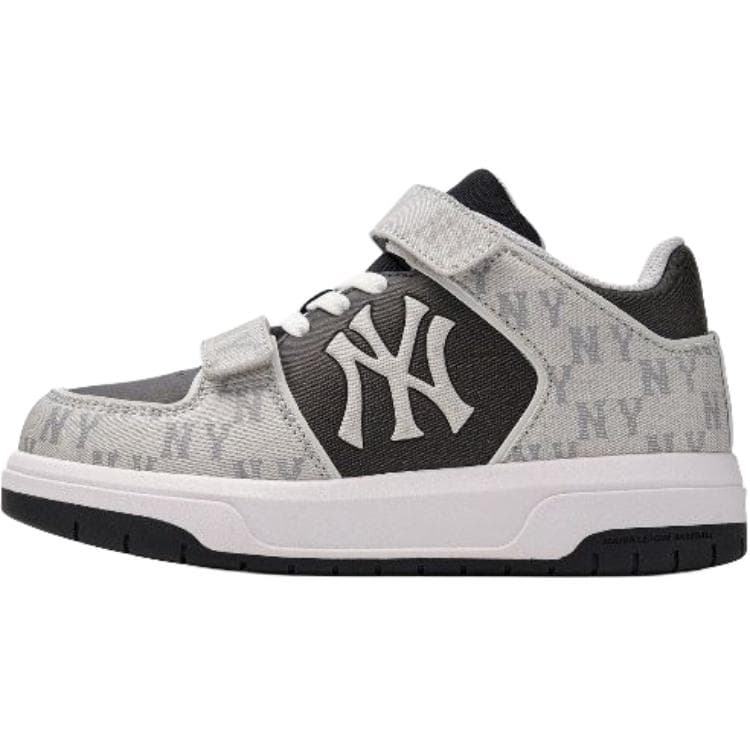 Кроссовки mlb Нью-Йорк Янкис Лоу-топы Kids Lifestyle Shoes Серый черный - изображение 1