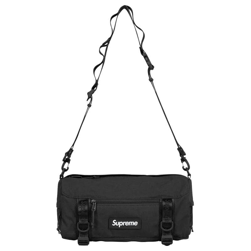 Сумка через плечо Supreme CORDURA® Хлопковая смесь Резистентная к разрыву ткань Сумка через плечо Унисекс Черная - изображение 2