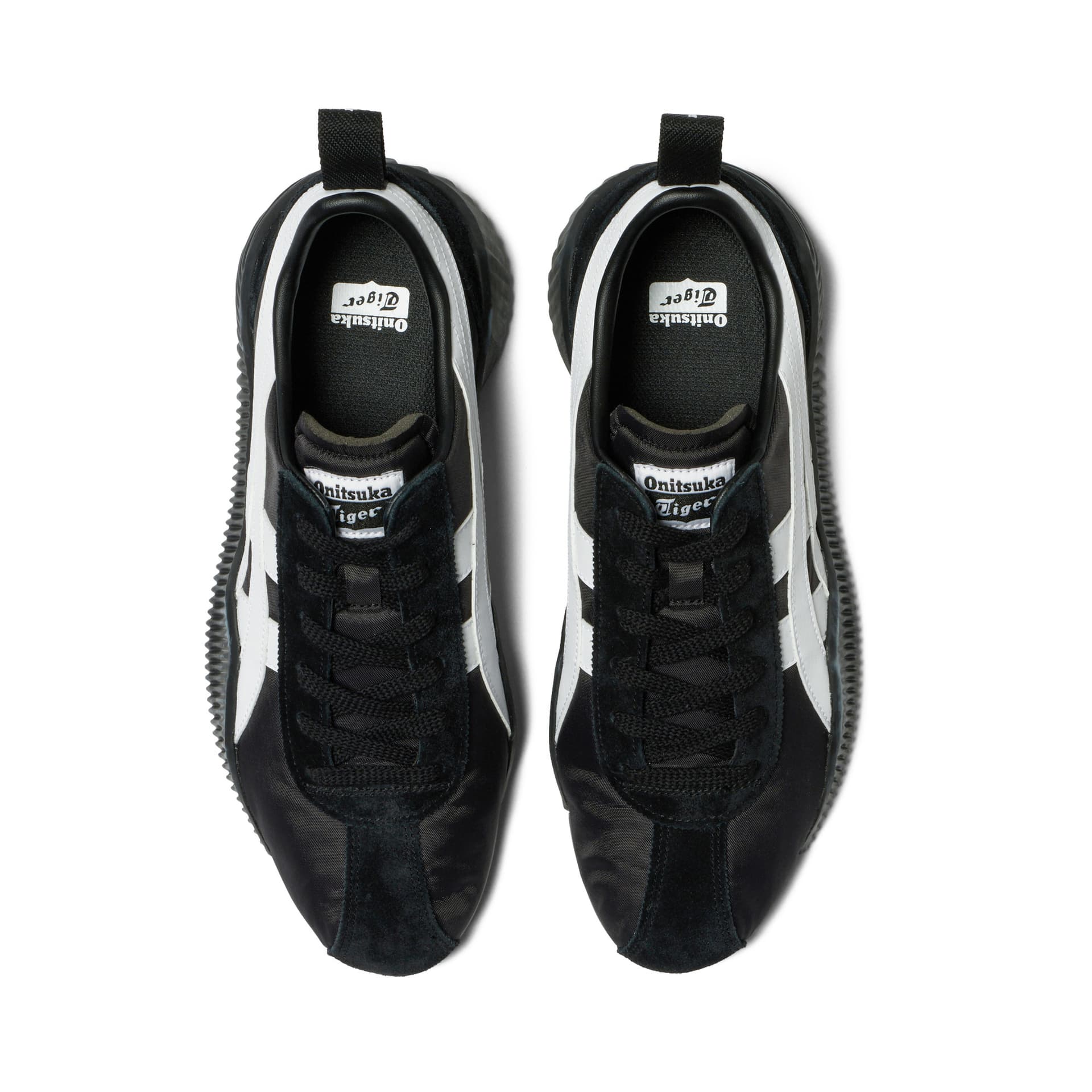 Кроссовки Onitsuka Tiger Acromount противоскользящая устойчивая к истиранию низкий верх повседневная обувь унисекс черный белый - изображение 5
