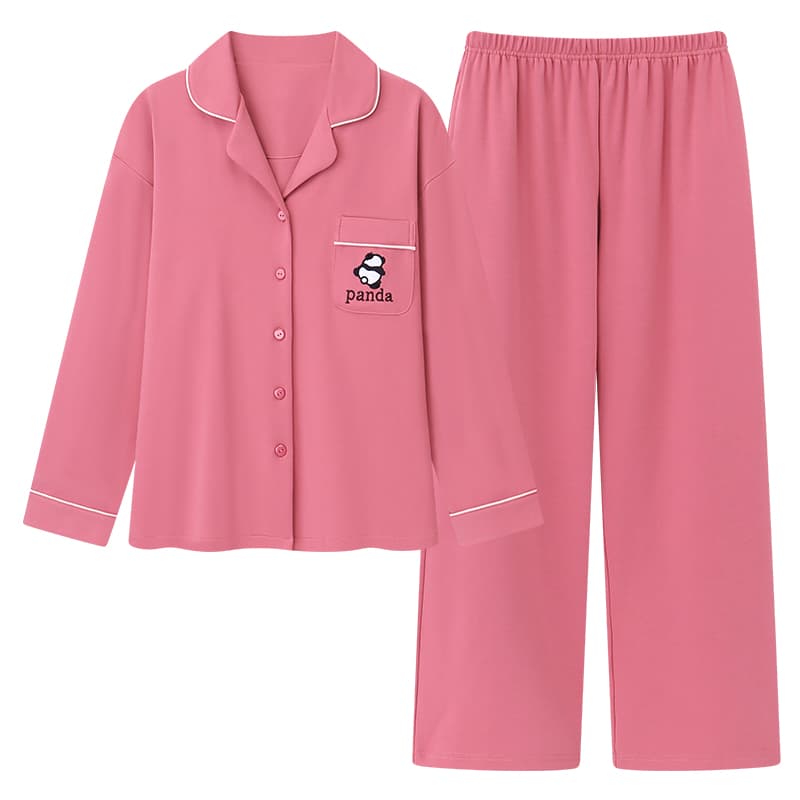 Пижама MIIOW Pink Red Women's Pajama Sets - изображение 1