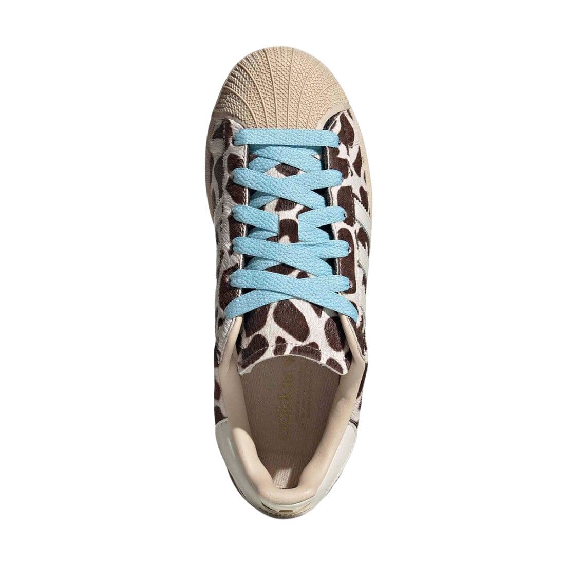 Кроссовки Adidas Originals Superstar Скейтборд Обувь Унисекс Коричнево-бежевый - изображение 4