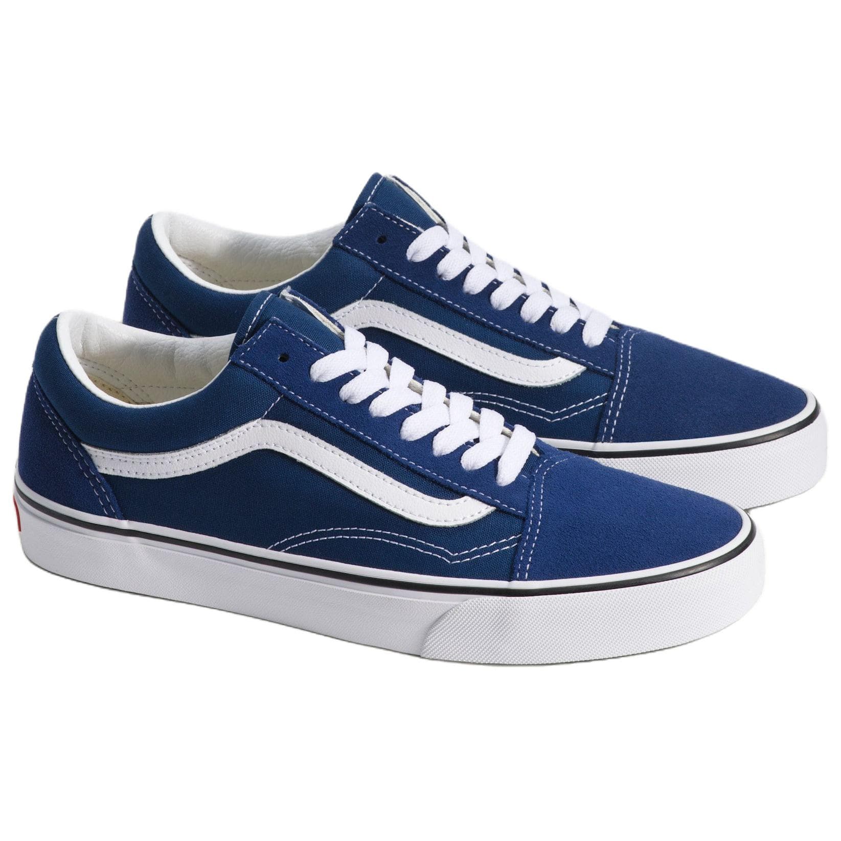 Кроссовки Vans Old Skool Поддержка Скейтборд Обувь Унисекс Синий - изображение 2