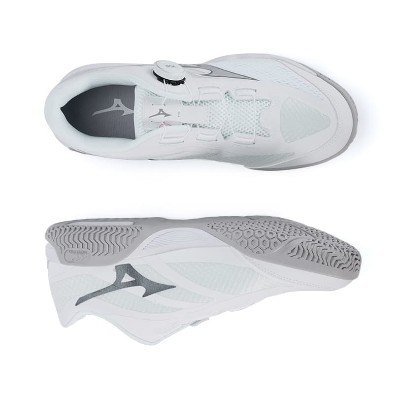 Кроссовки Mizuno WAVE MEDAL 8 Амортизация Противоскользящая Устойчивая к истиранию Низкий Топ Обувь для настольного тенниса - изображение 2