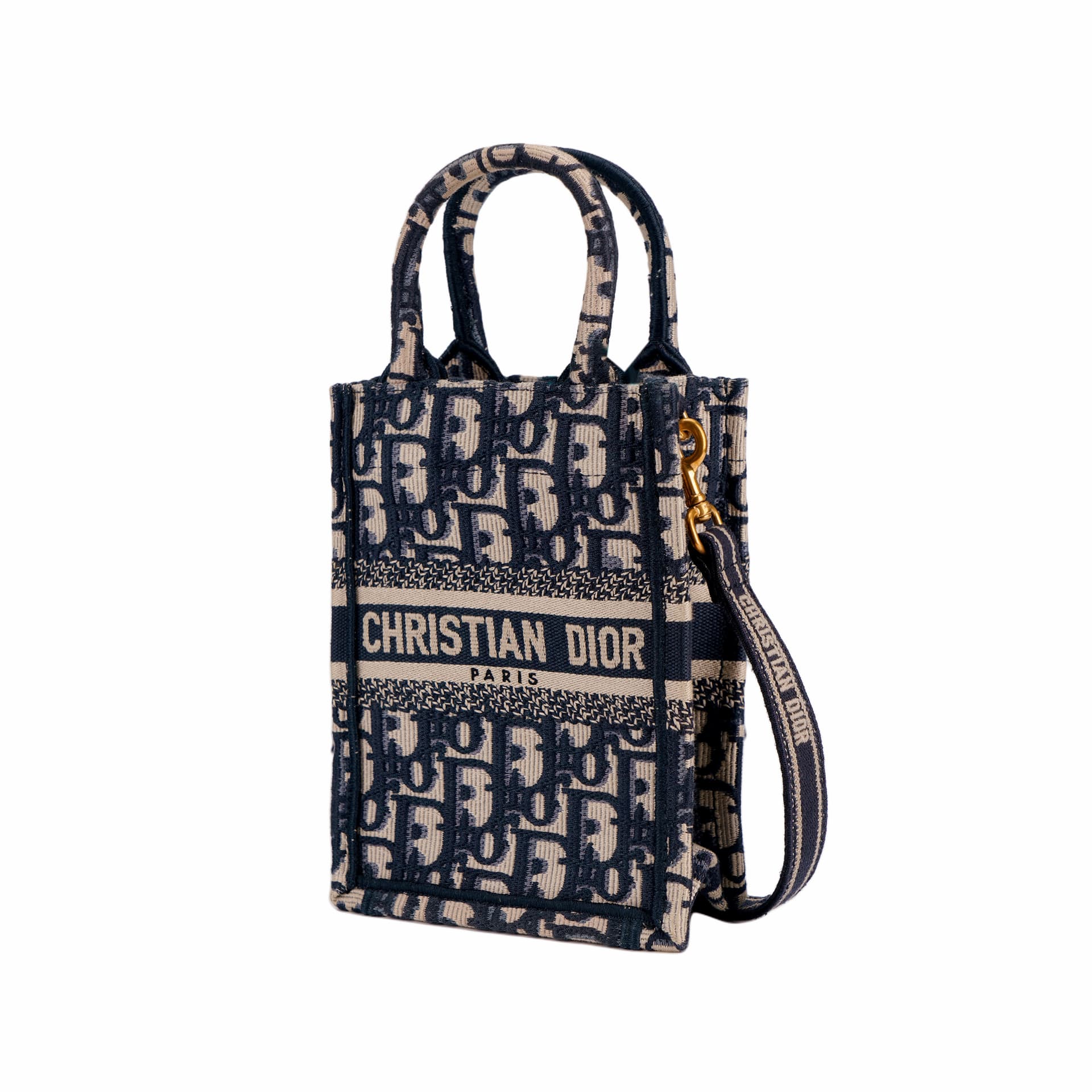 Сумка Dior Book Tote Mini Blue - изображение 12