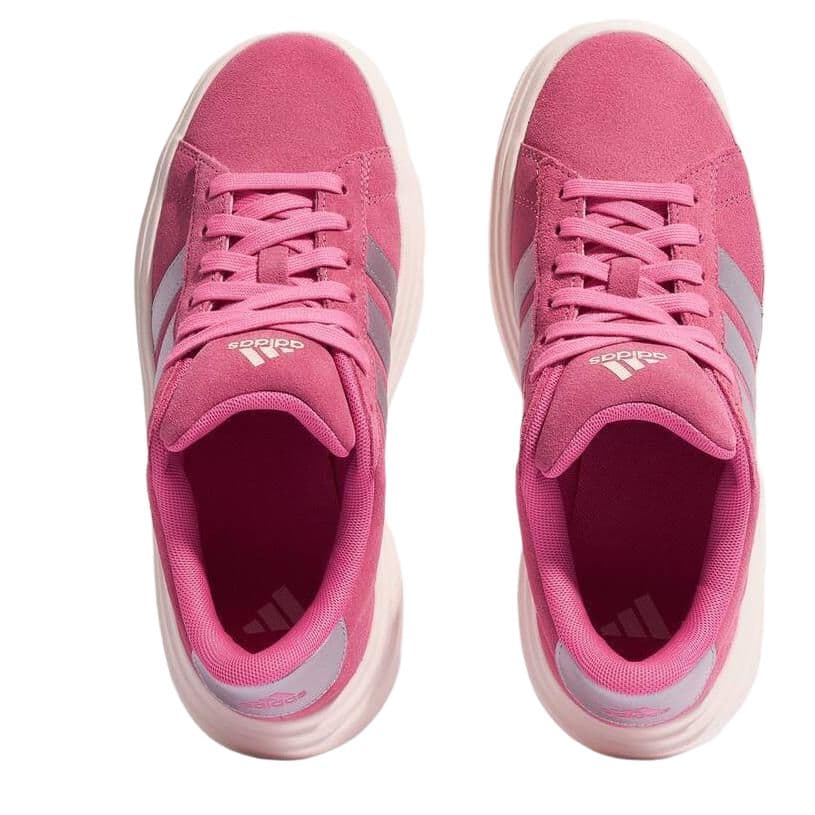 Кроссовки Adidas GRAND COURT PLATFORM Низкие Кроссовки для Тениса Женские Розовые - изображение 4