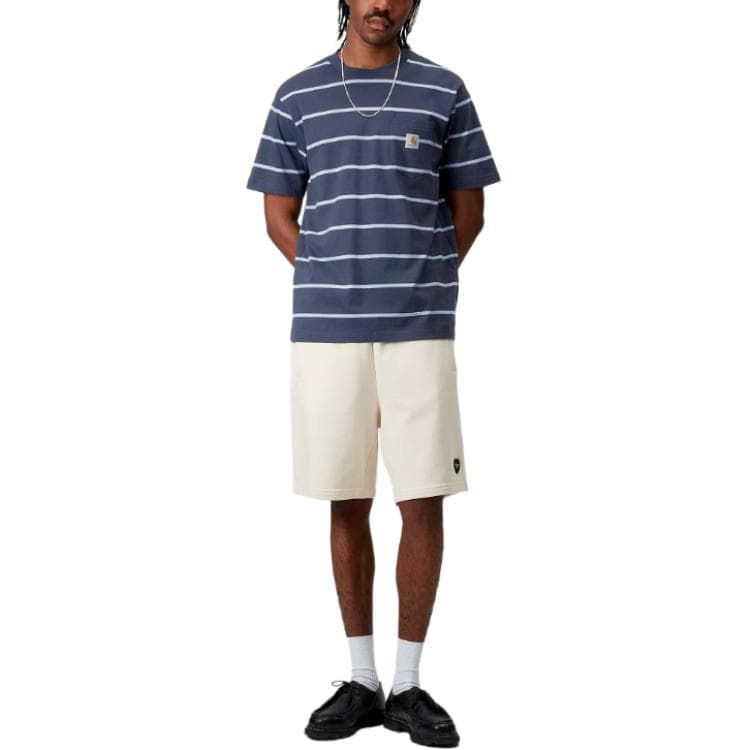 Футболка Carhartt WIP T-Shirt Мужской Темно-Синий - изображение 5