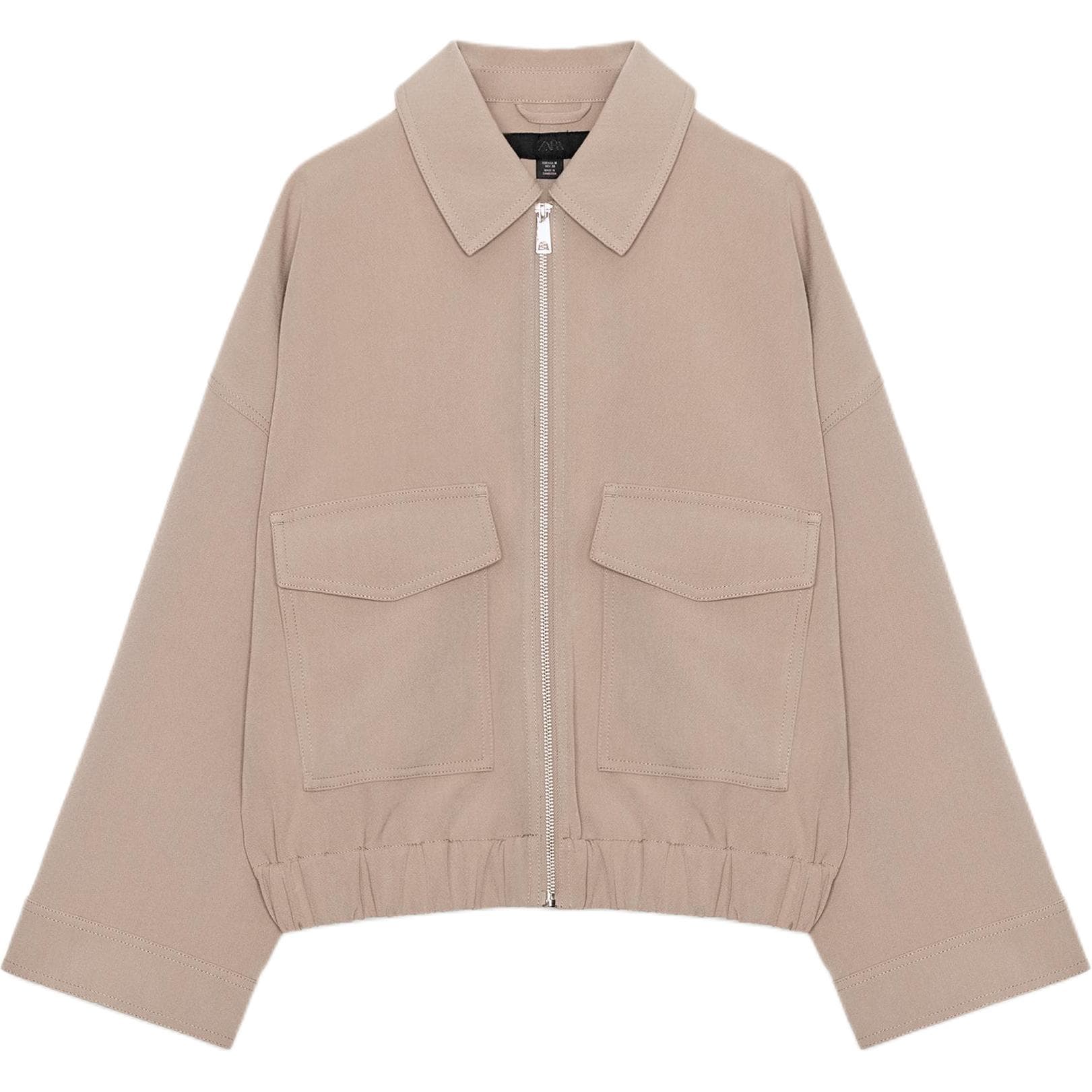 Куртка ZARA Коричневые Женские Куртки - изображение 1