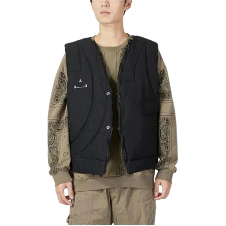 Жилет Jordan V-Neck Sleeveless Vest Black - изображение 5