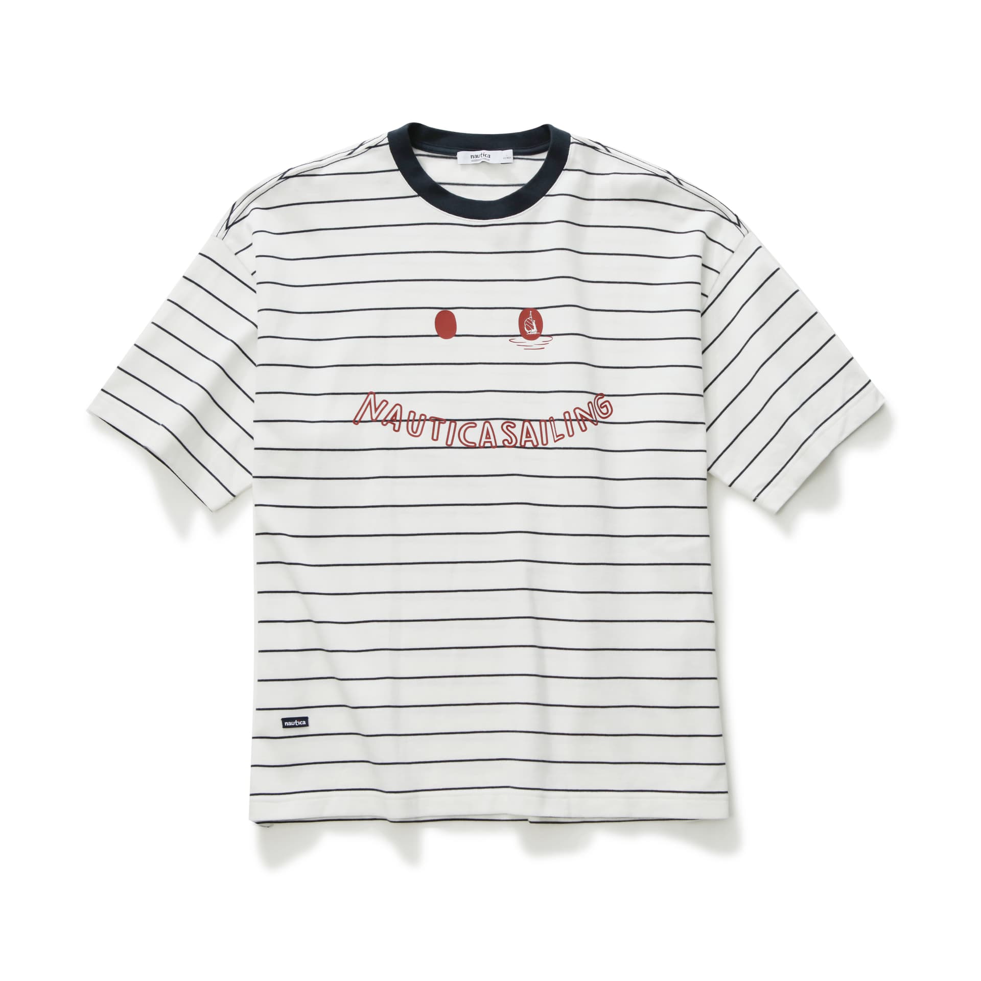 Футболка Nautica White Sail T-рубашка унисекс - изображение 1