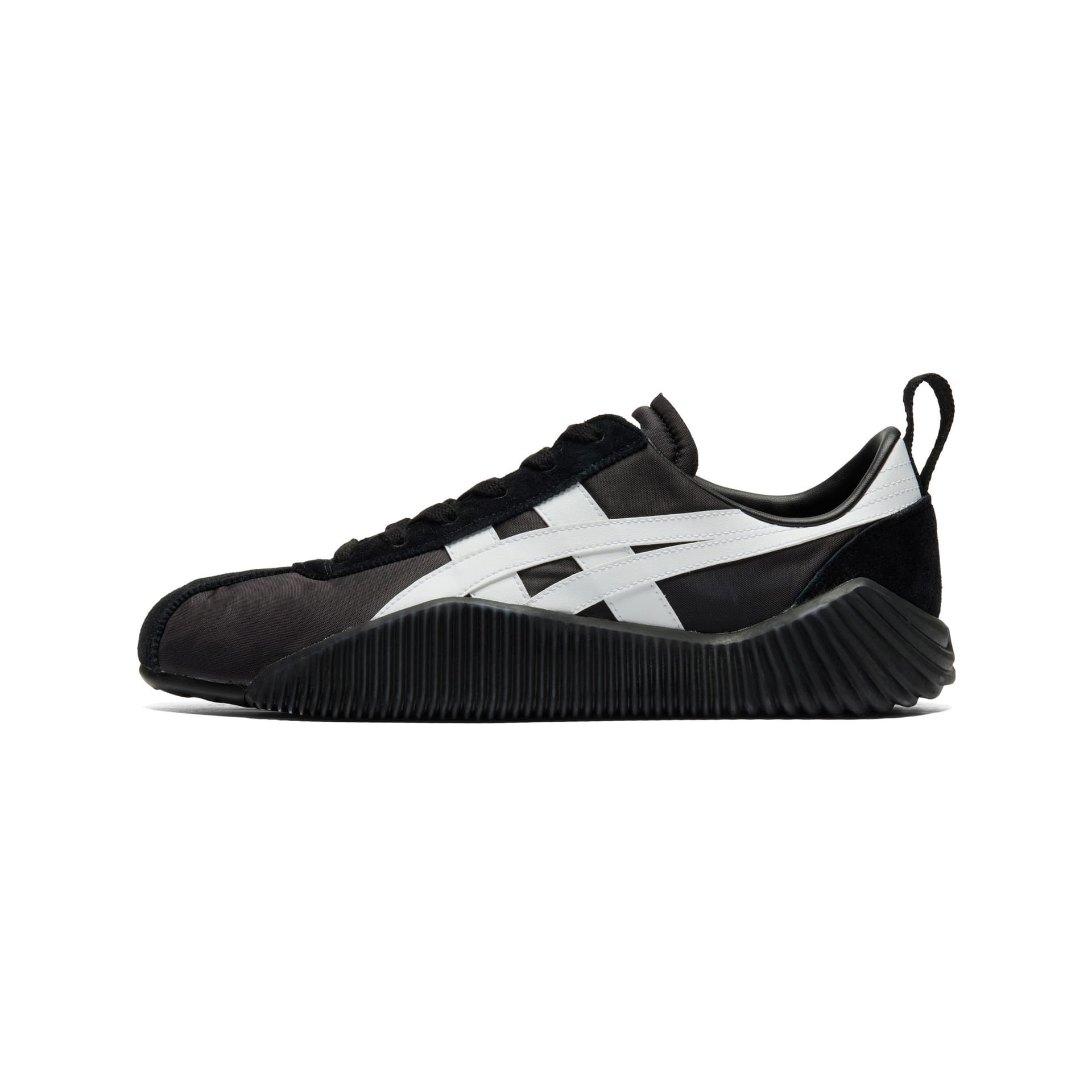 Кроссовки Onitsuka Tiger Acromount противоскользящая устойчивая к истиранию низкий верх повседневная обувь унисекс черный белый - изображение 1