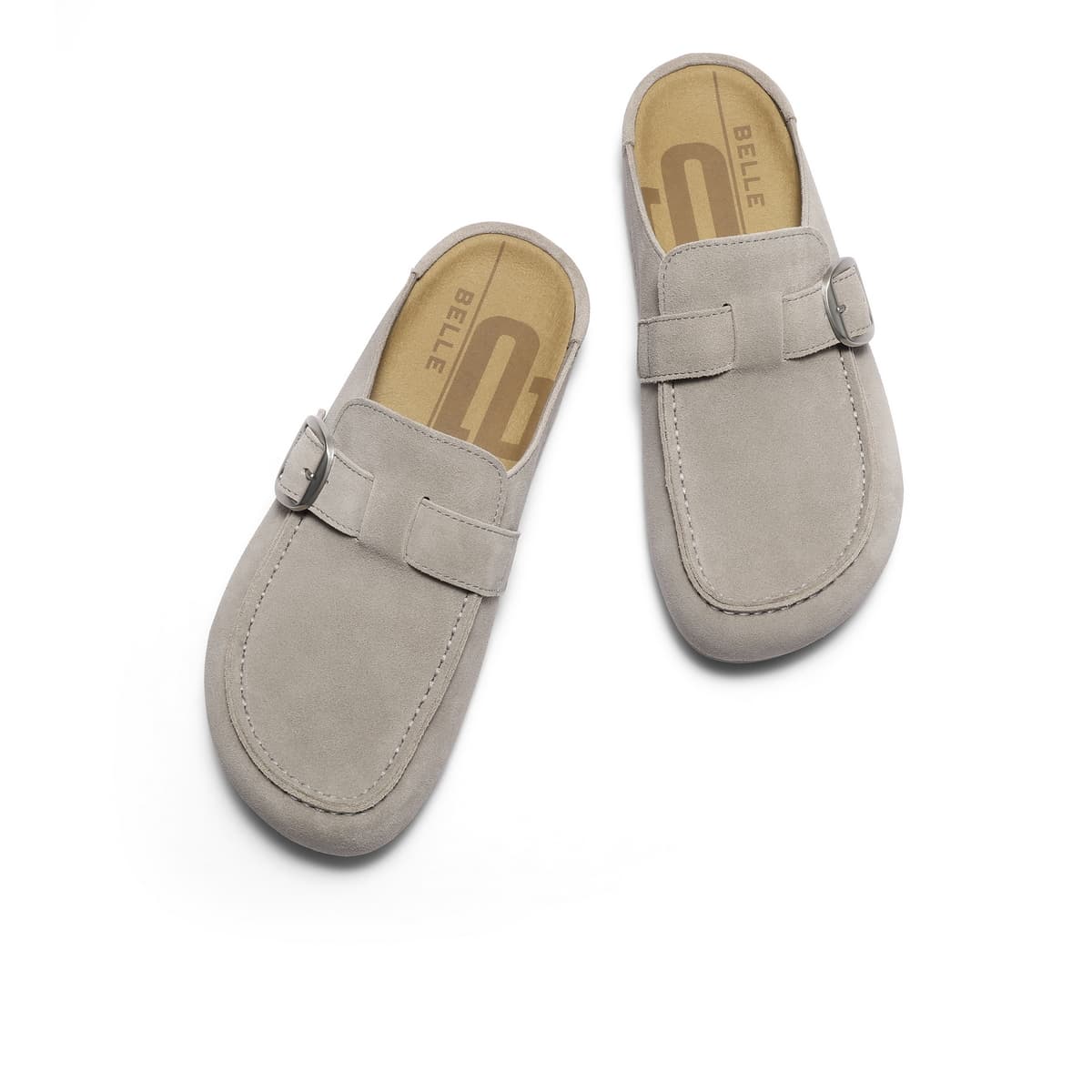 Сандалии Белль Повседневный Birkenstock Стиль Обувь Мужской Серый - изображение 3