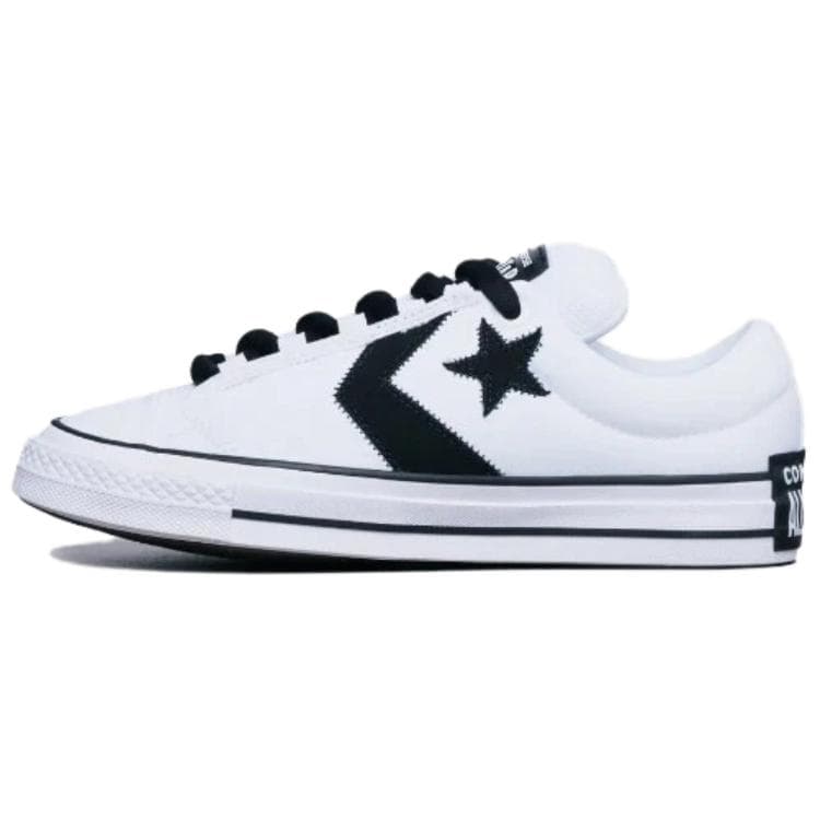 Кроссовки Converse Puff Player Универсальные удобные унисекс лоу-топы бело-черные - изображение 1