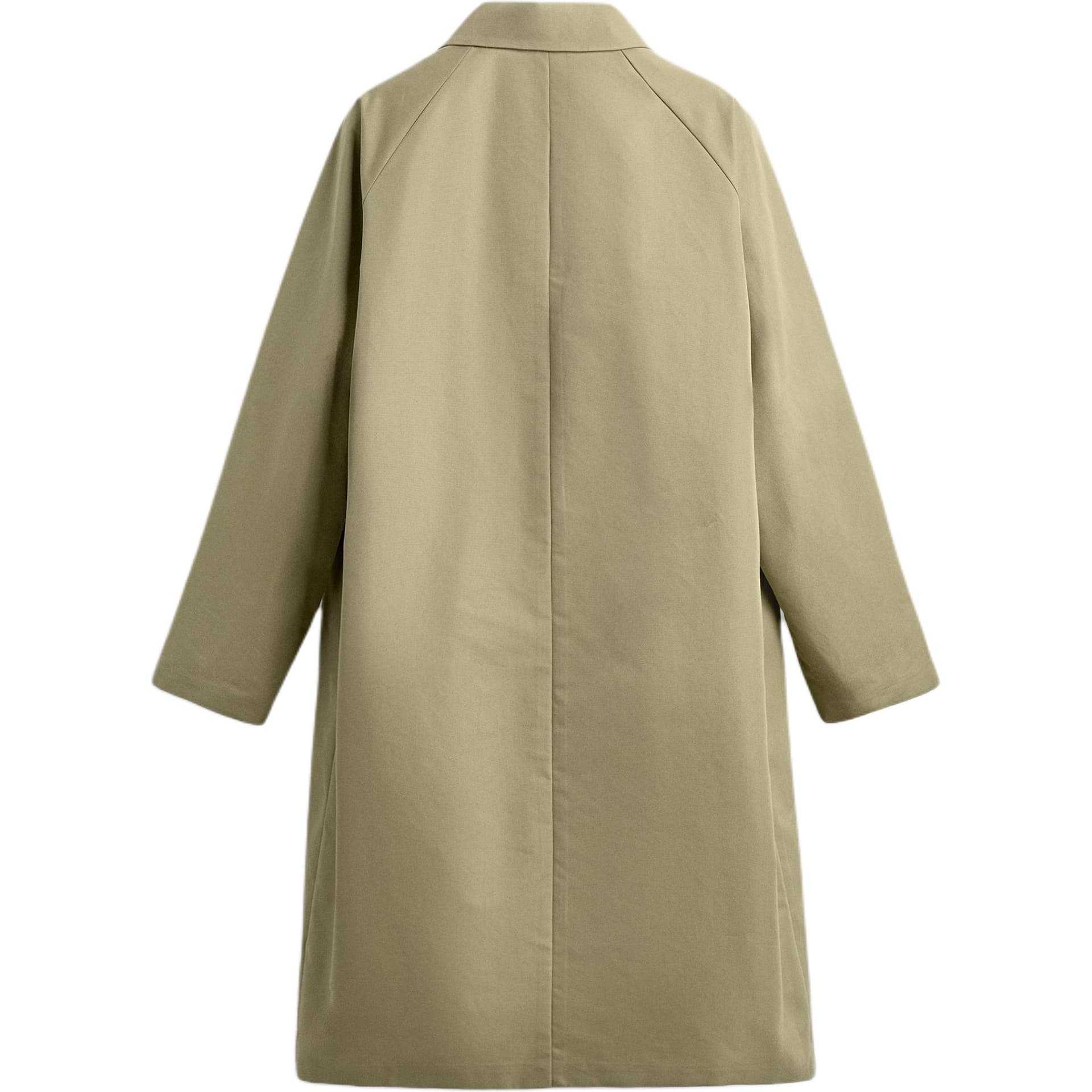 Ветровка ZARA SS26 Песок Унисекс Тренч - изображение 2