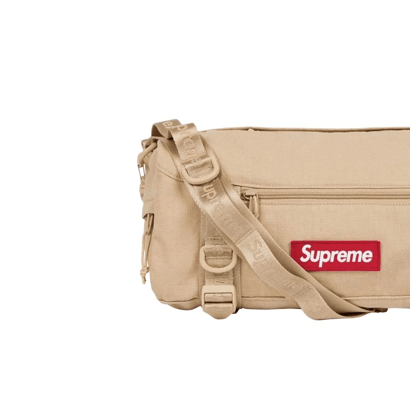 Мини-сумка Supreme CORDURA® Хлопковая смесь Резистентная к разрыву ткань Сумка через плечо Унисекс Умбра - изображение 5