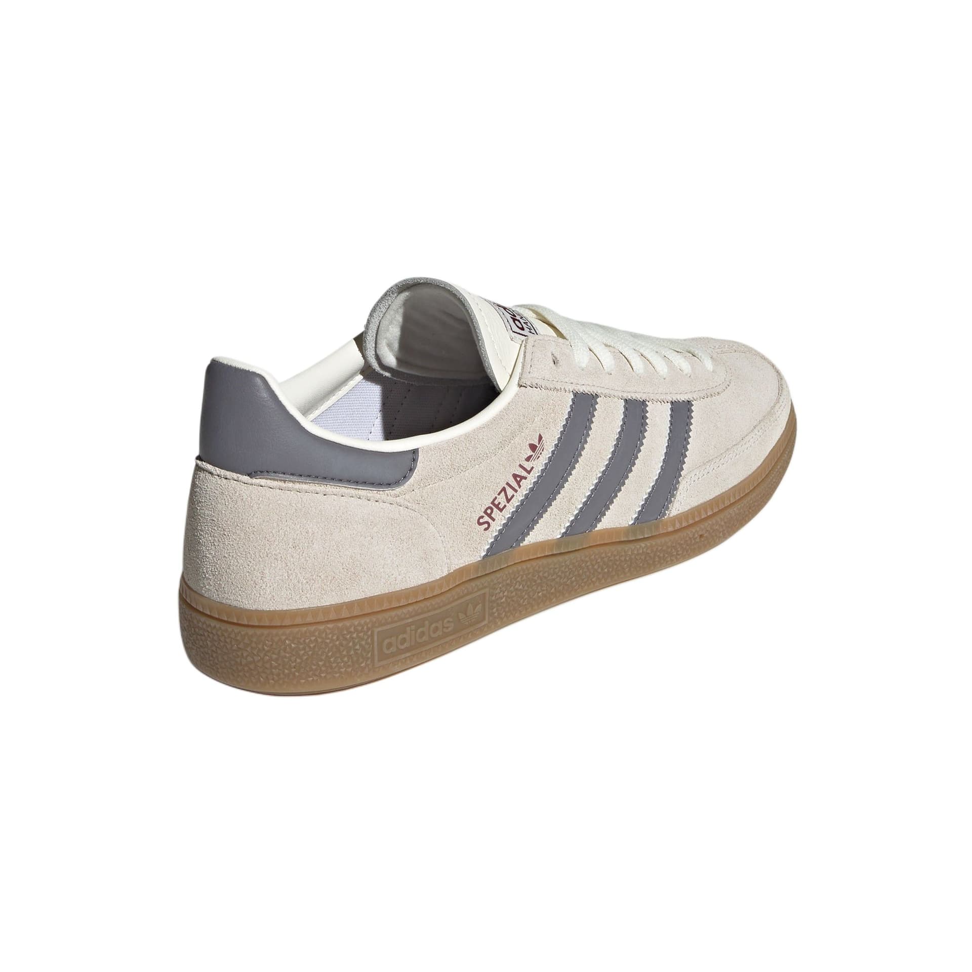 Кроссовки Adidas Originals HANDBALL SPEZIAL Низкие Кроссовки для скейтбординга Унисекс Серые - изображение 5