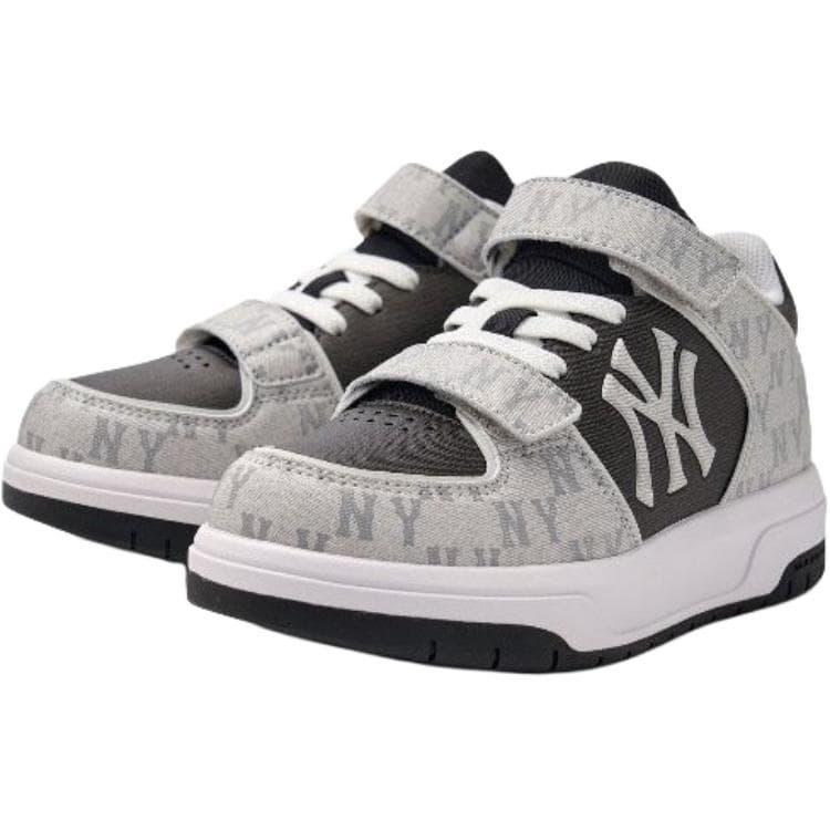 Кроссовки mlb Нью-Йорк Янкис Лоу-топы Kids Lifestyle Shoes Серый черный - изображение 3