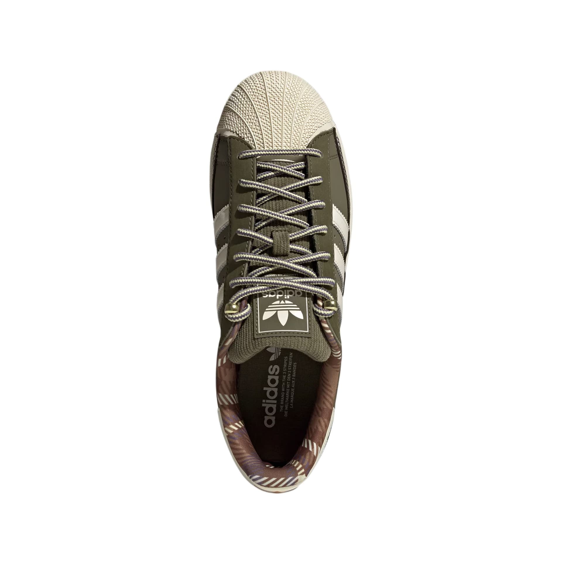 Кроссовки Adidas Originals Superstar 2 Текстиль Синтетическая кожа Кожа Низкие кеды Скейтборд Обувь Унисекс - изображение 3