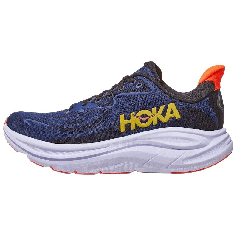 Кроссовки для бега HOKA ONE ONE CLIFTON 10 Беговые кроссовки Женские Синий Желтый - изображение 1