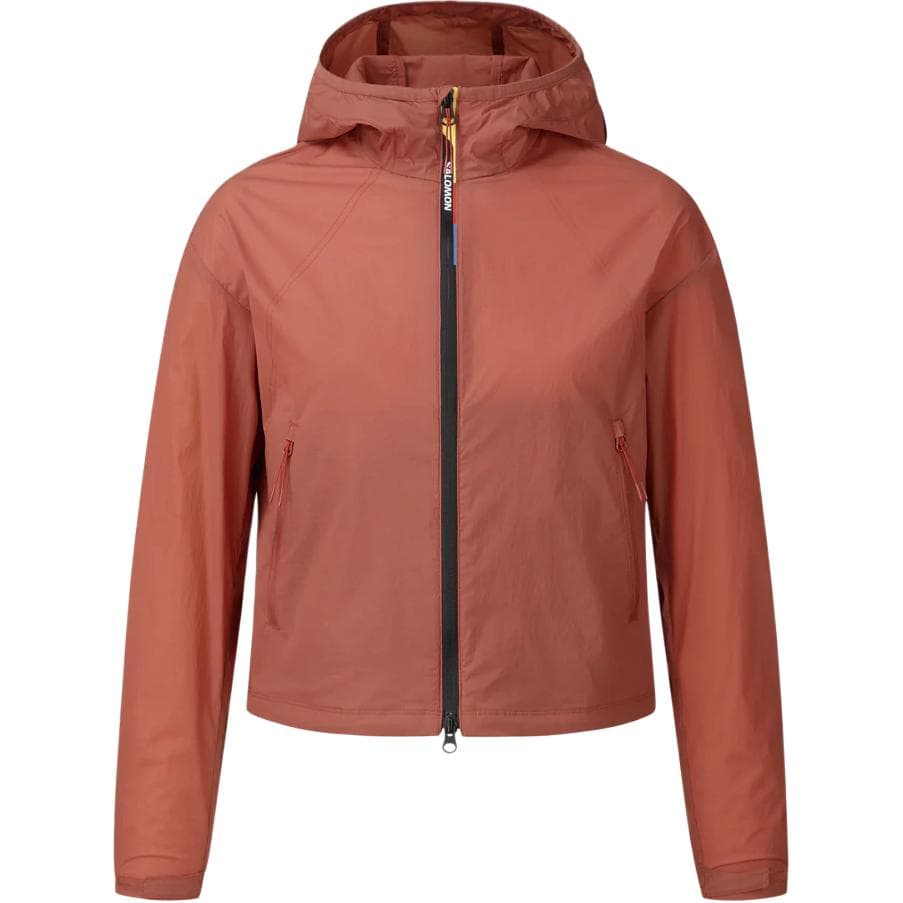Куртка SALOMON MODISEI AERO Куртки и Пальто Женские Коричнево-фиолетовые - изображение 1