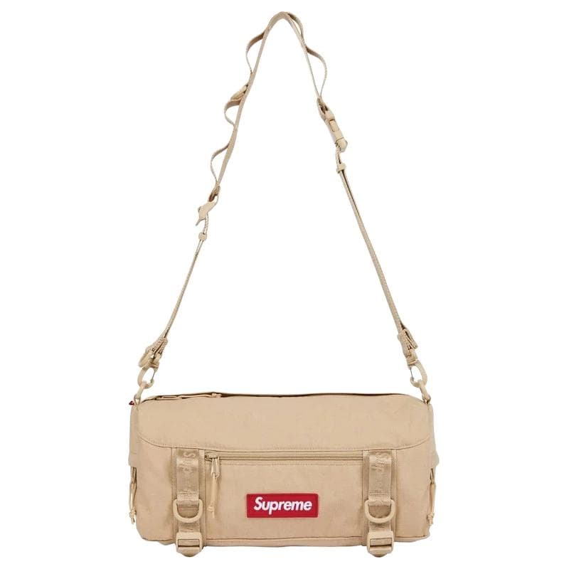 Мини-сумка Supreme CORDURA® Хлопковая смесь Резистентная к разрыву ткань Сумка через плечо Унисекс Умбра - изображение 1