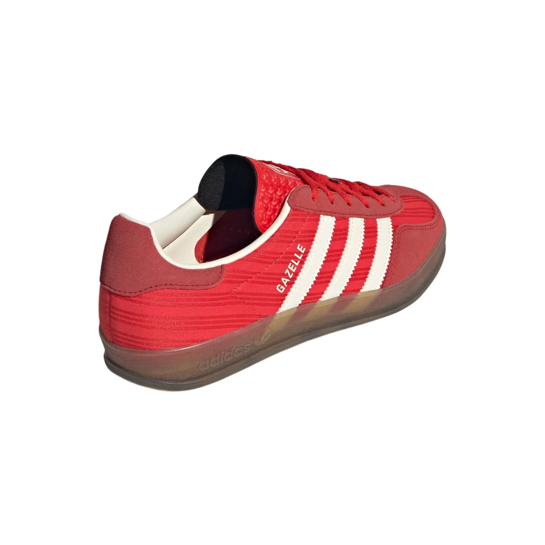 Кроссовки Adidas Originals GAZELLE INDOOR Low Топ Скейтборд Обувь Женские Красный - изображение 4