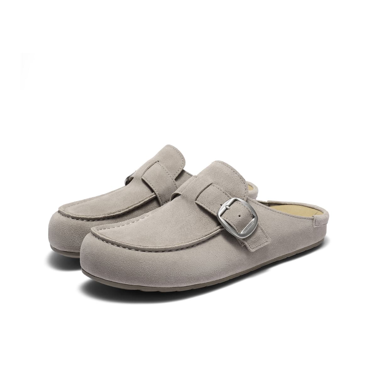 Сандалии Белль Повседневный Birkenstock Стиль Обувь Мужской Серый - изображение 5