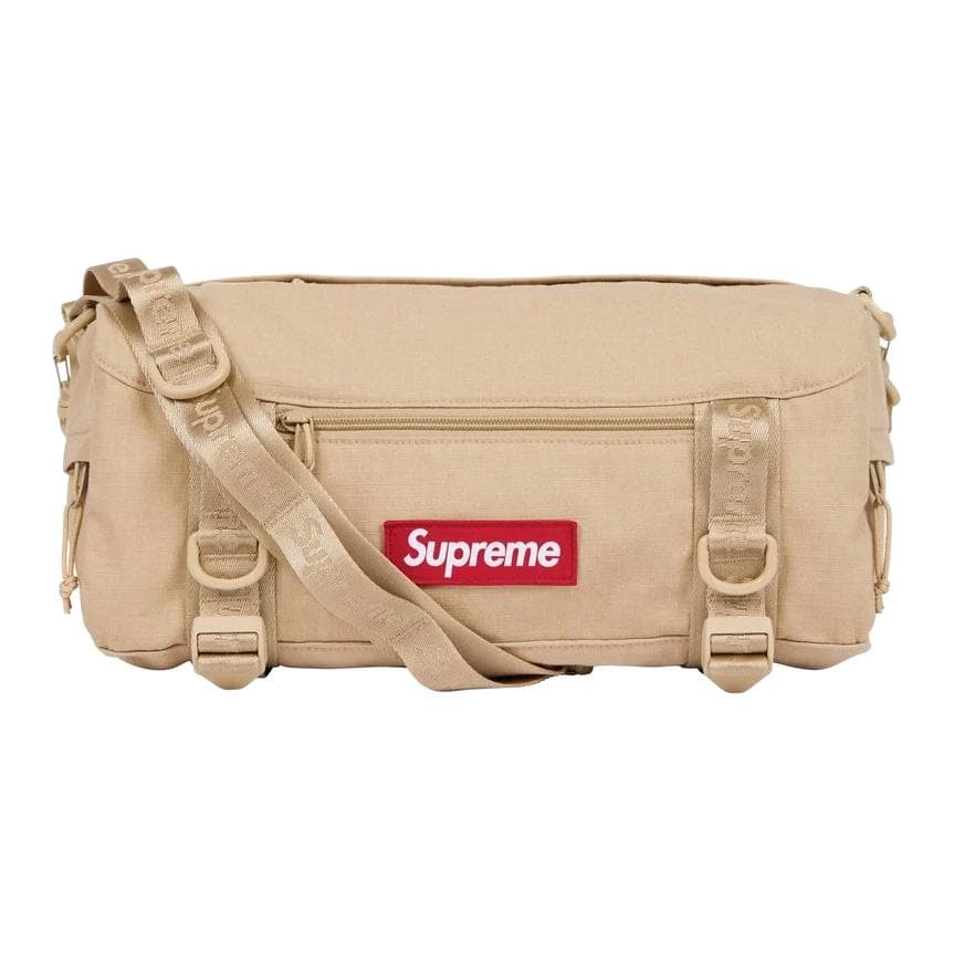 Мини-сумка Supreme CORDURA® Хлопковая смесь Резистентная к разрыву ткань Сумка через плечо Унисекс Умбра - изображение 2