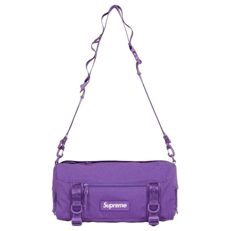 Сумка через плечо Supreme CORDURA® Хлопковая смесь Резистентная к разрыву ткань Сумка через плечо Унисекс Фиолетовая - изображение 1