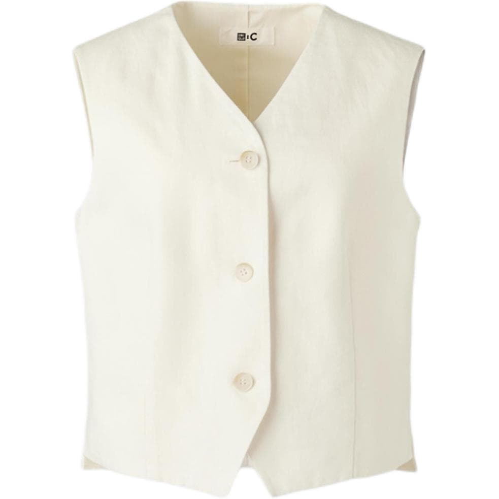 UNIQLO C Айвори Женские Жилеты - изображение 1
