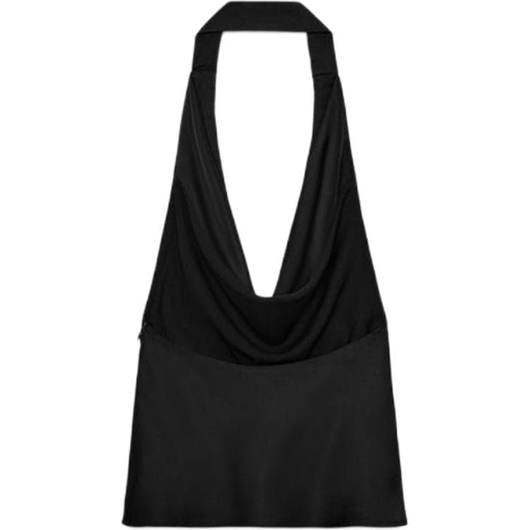 Майка ZARA Черные Женские Майки - изображение 3