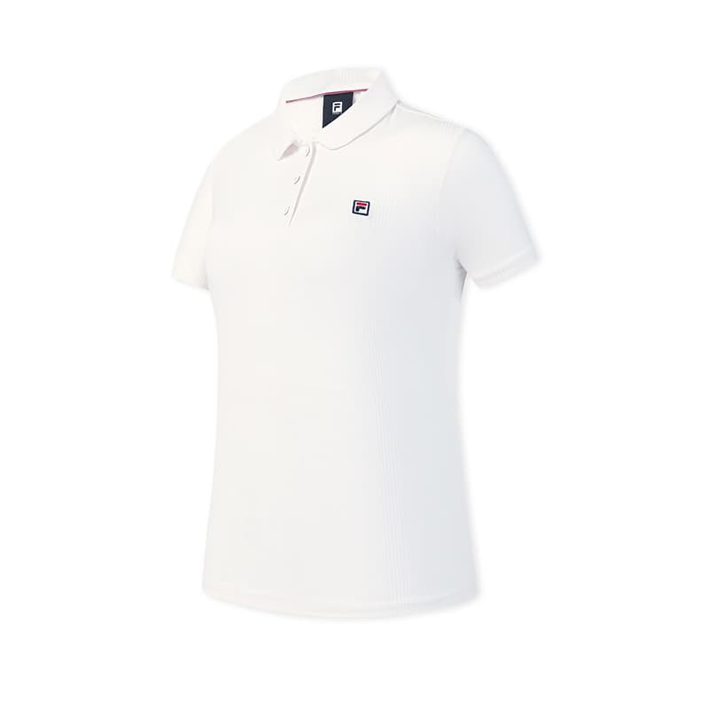 FILA Теннис Поло Женские Облачный Белый - изображение 1