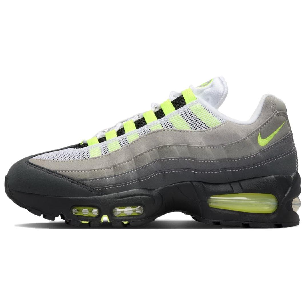 Кроссовки для бега Nike Air MAX 95 Беговые кроссовки Женские Серый Зеленый - изображение 1