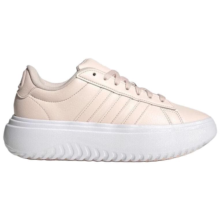 Кроссовки Adidas GRAND COURT PLATFORM Повседневная обувь Женская Бежевая - изображение 2