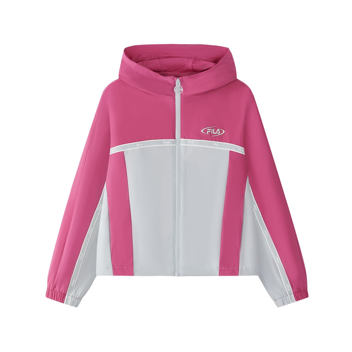 FILA KIDS Вязаные ткани Пальто Синцзи Бордовый Детский - изображение 1