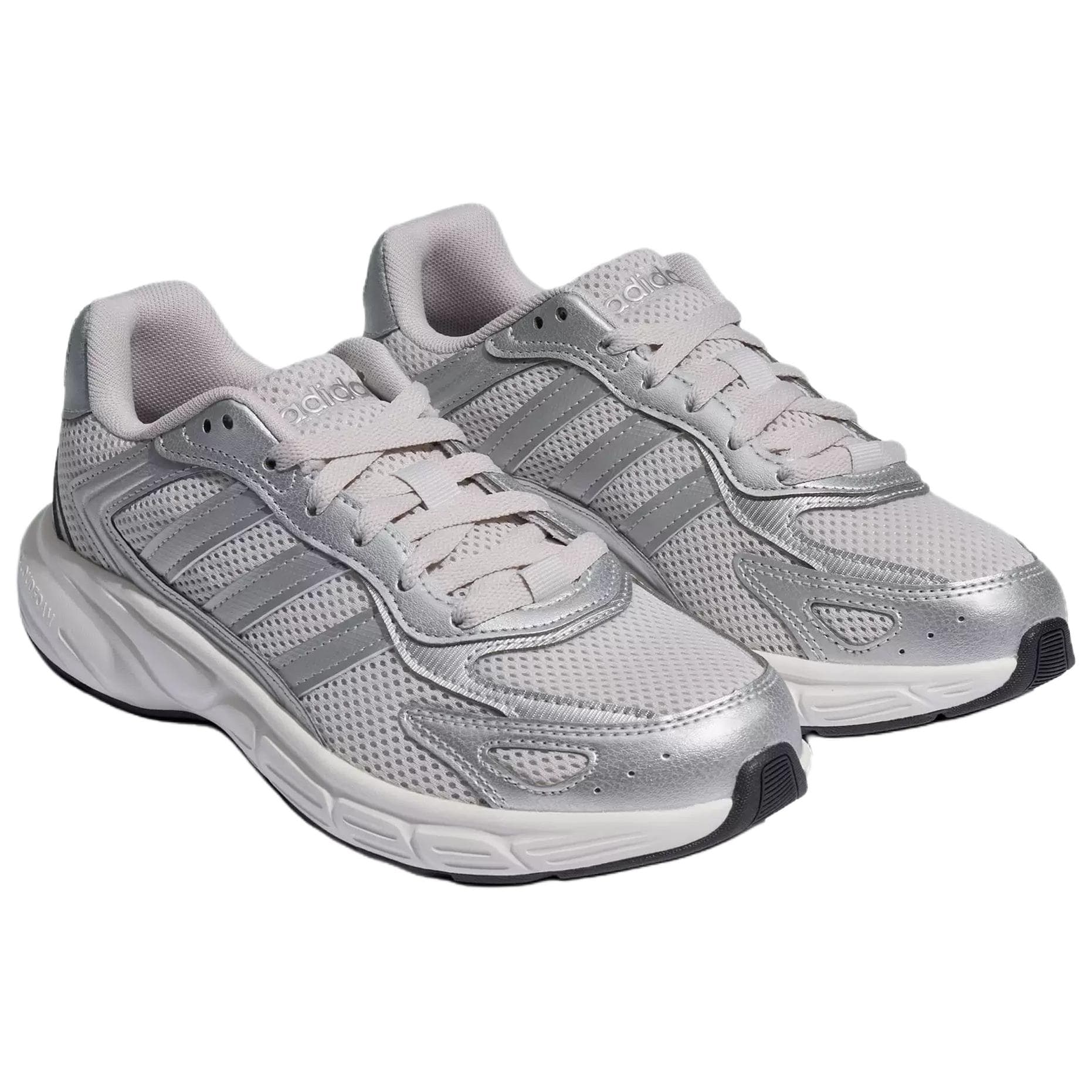 Кроссовки Adidas ECLYPTIX 2000 Устойчивые к истиранию Низкие Кроссовки Унисекс Серые - изображение 3