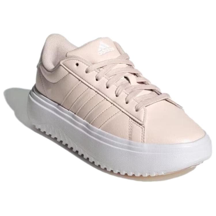 Кроссовки Adidas GRAND COURT PLATFORM Повседневная обувь Женская Бежевая - изображение 3