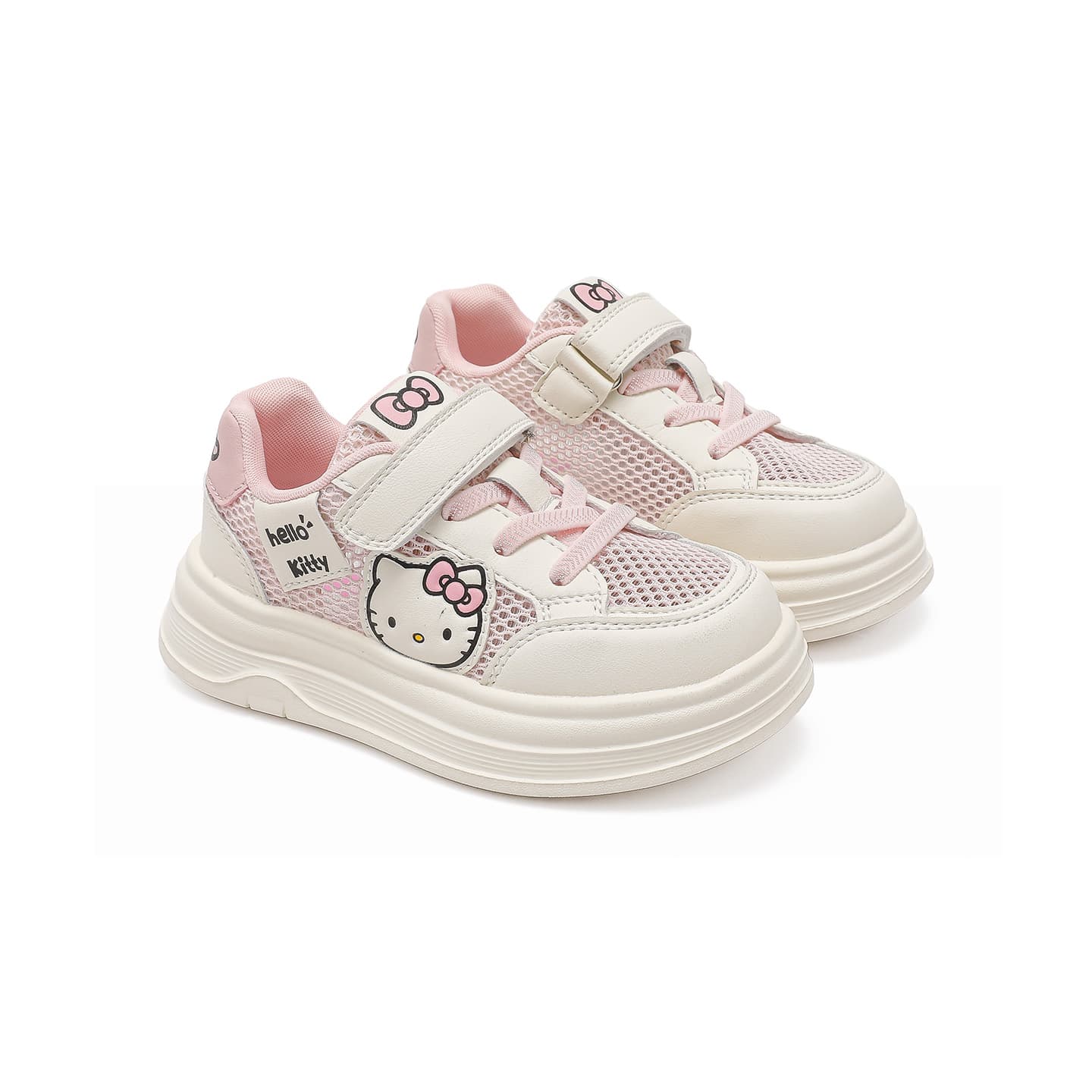 Кроссовки Sanrio Hello Kitty Синтетическая кожа, текстиль Модная и удобная Детская повседневная обувь Лоу-топы - изображение 3