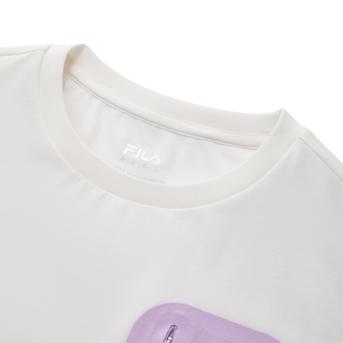 Футболка FILA KIDS T-рубашка Cloud White Детская - изображение 3